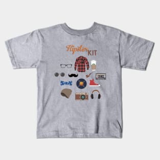 Hipster kit Kids T-Shirt